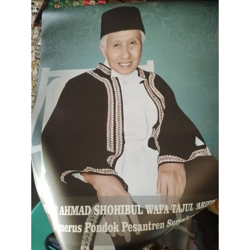Foto Abah Anom Ukuran 77x55 bahan bagus