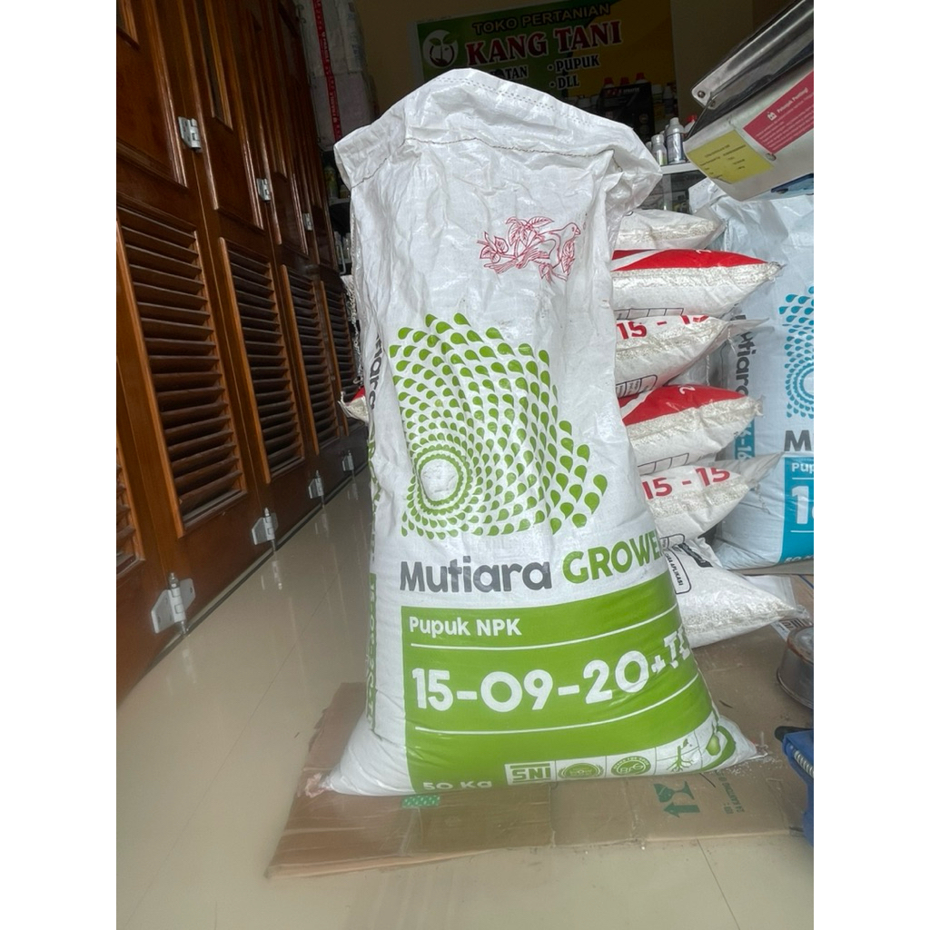 Pupuk NPK MUTIARA GROWER 5KG 10KG 15KG 25KG ECERAN