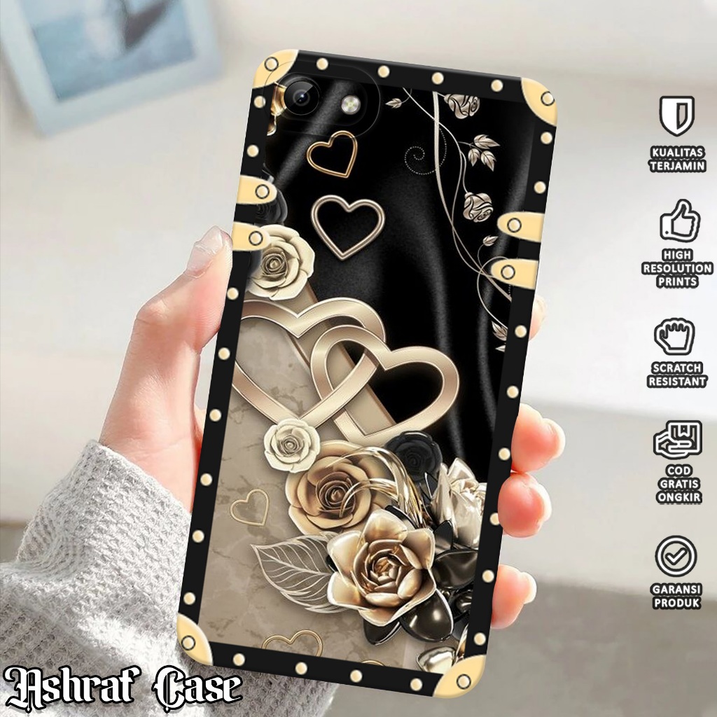 Softcase Premium For Vivo 1808 [ BTRF ] - Case Terbaru - Silicon Cassing Hp Wanita / Pria - Softcase