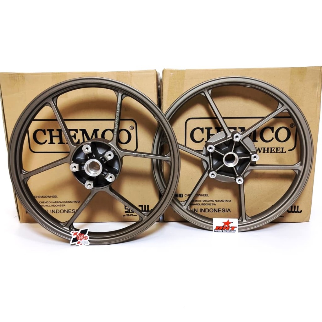 Velg BRT CHEMCO Racing 160 RING 17 PNP SUZUKI SATRIA FU / FU FI / GSX 150 Double Disc