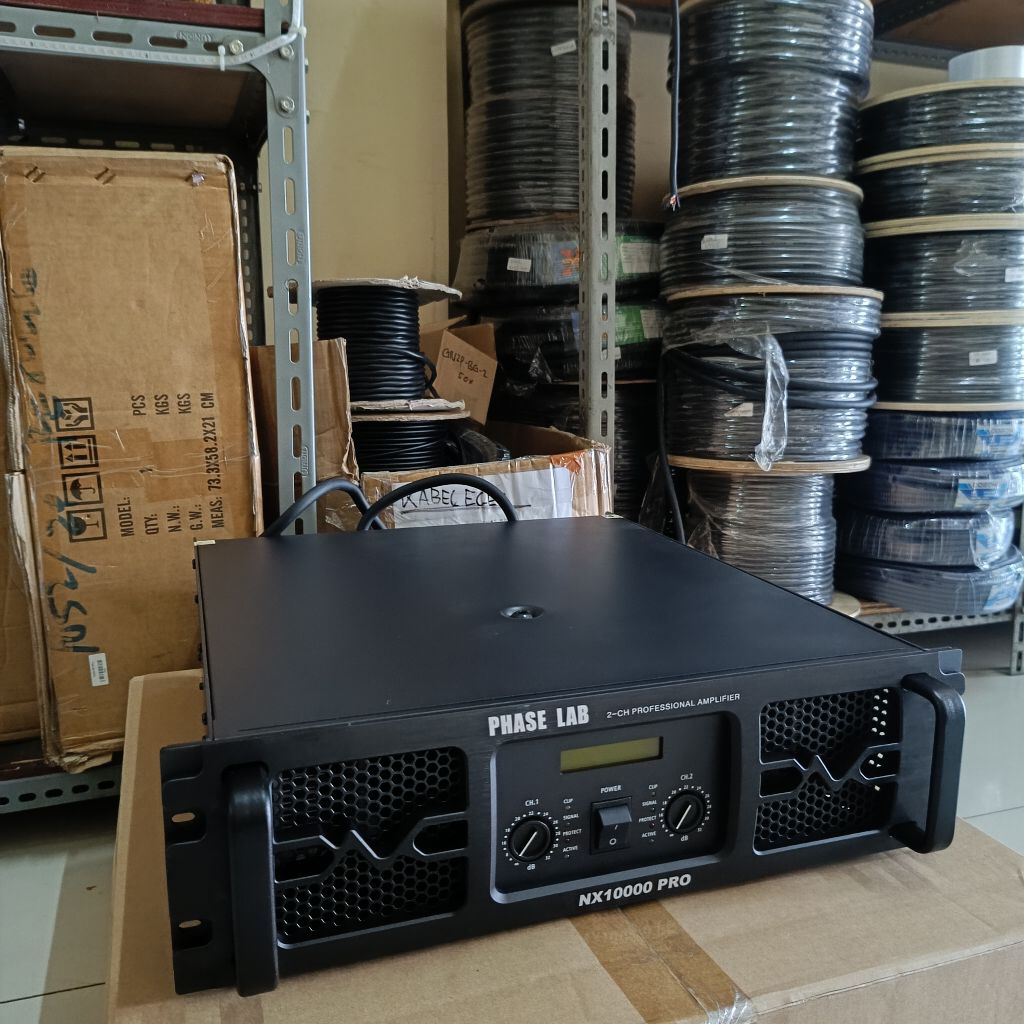 Power audio 2 channel Phaselab NX10000 Pro Original Power Phaselab NX-10000PRO Phaselab NX 10000 Pro