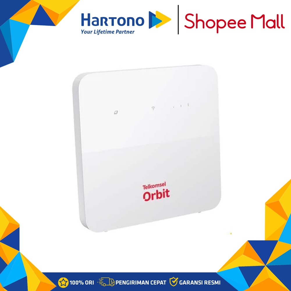 TELKOMSEL ORBIT STAR H2 PORTABLE MODEM MINI WIFI 4G WHITE B320-923