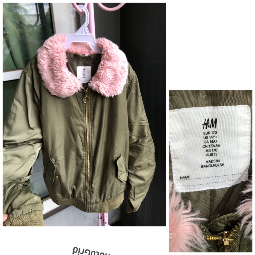 jaket bomber H&M sz 14y