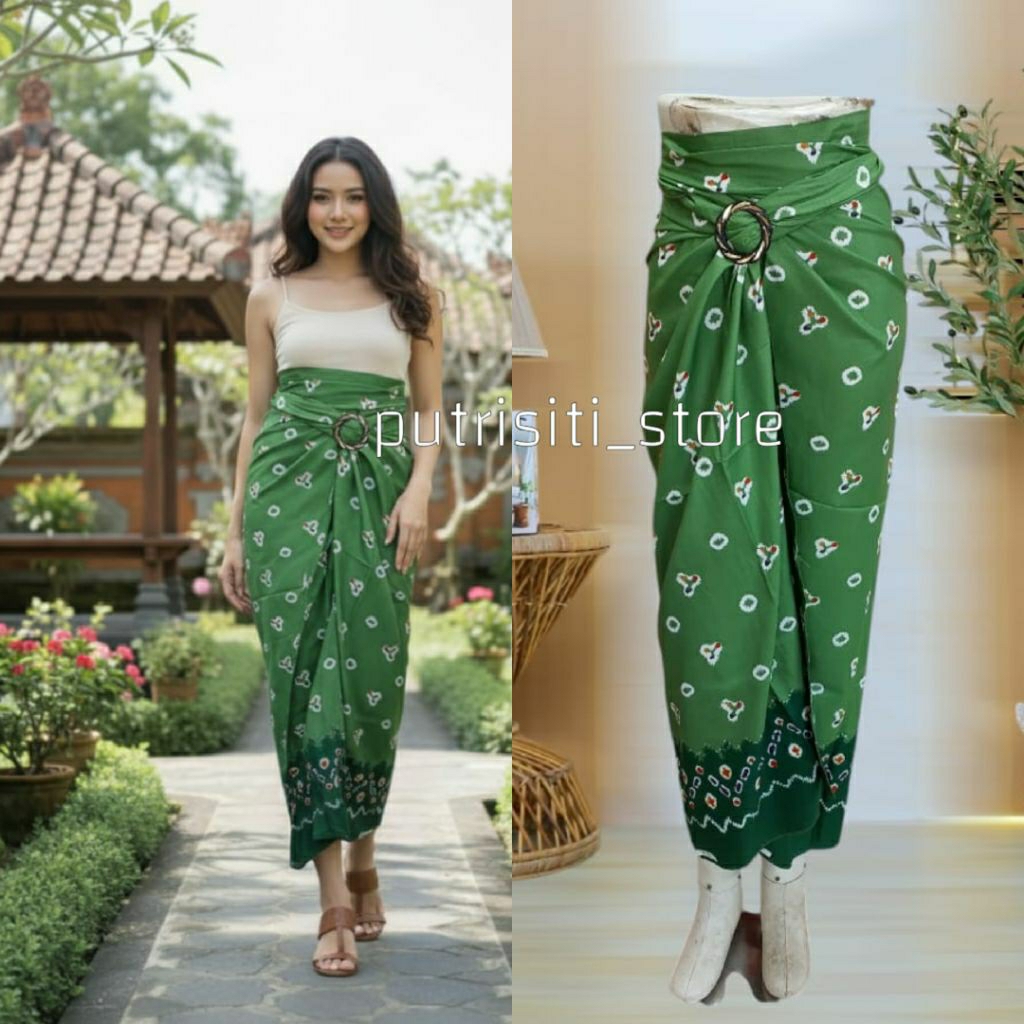 Rok Batik Lilit Jumputan Eksklusif Motif Batik Jumputan
