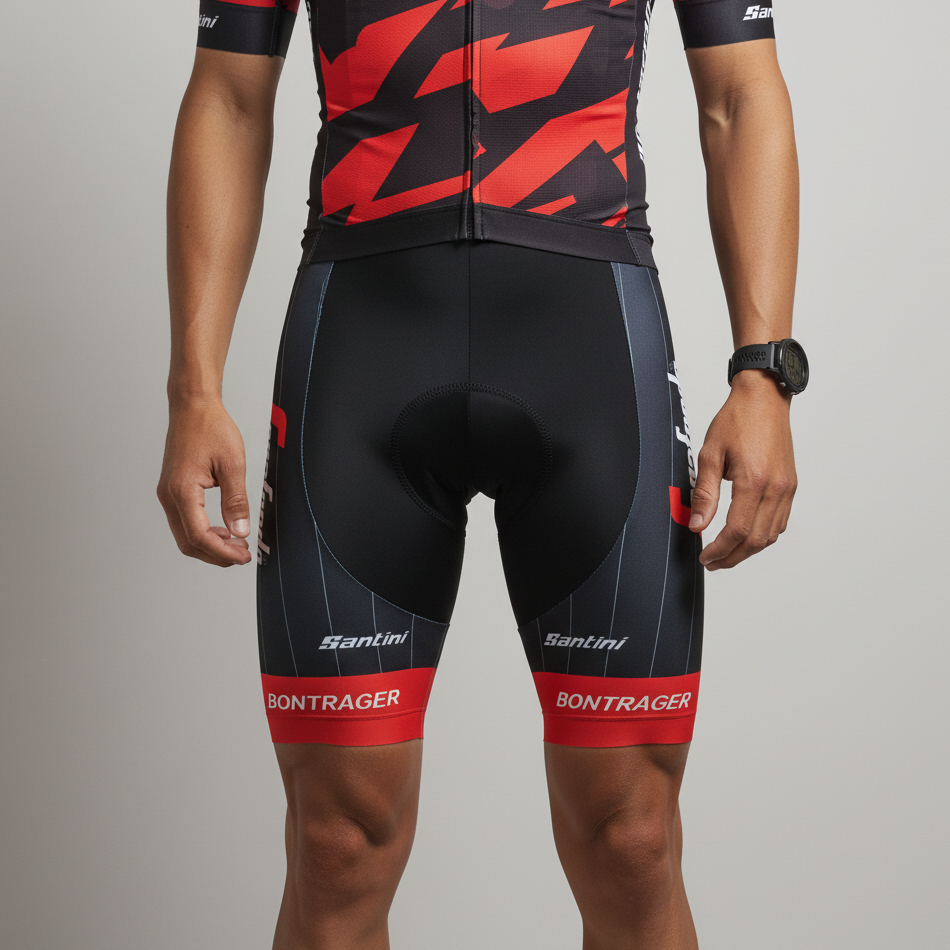 Celana Sepeda Roadbike MTB Padding Gel Terbaik SANTINI BONTRAGER Size S-L