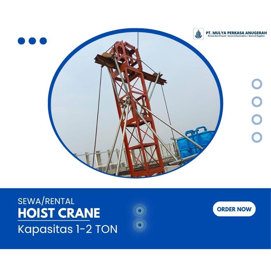 Sewa Hoist Crane Semarang | 1–2 Ton