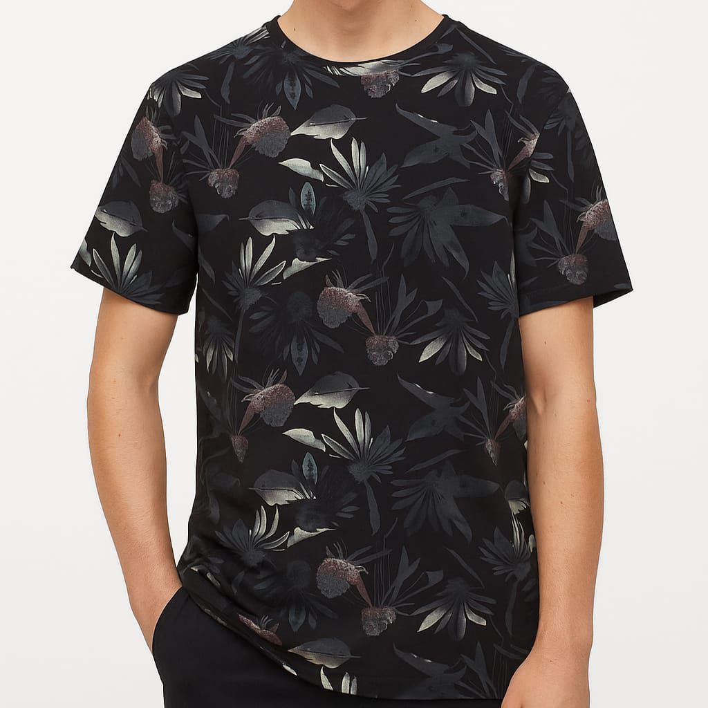 Style Outfit Kaos Pantai Pria Wanita Abstrak Print / T-shirt Abstrak / Kaos Unisex / Kaos Santai