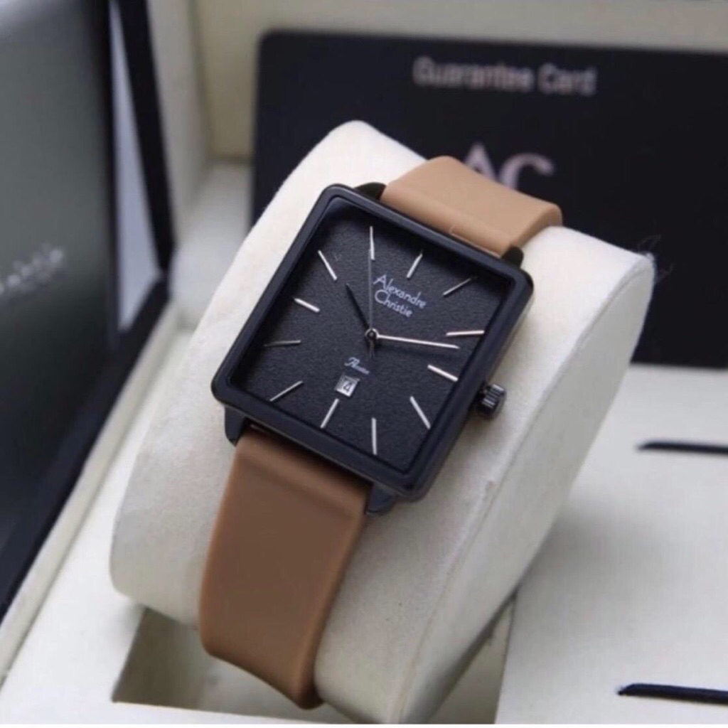 JAM TANGAN WANITA ALEXANDRE CHRISTIE 2810LD / AC 2810LD / AC 2810 RUBBER [ORIGINAL]