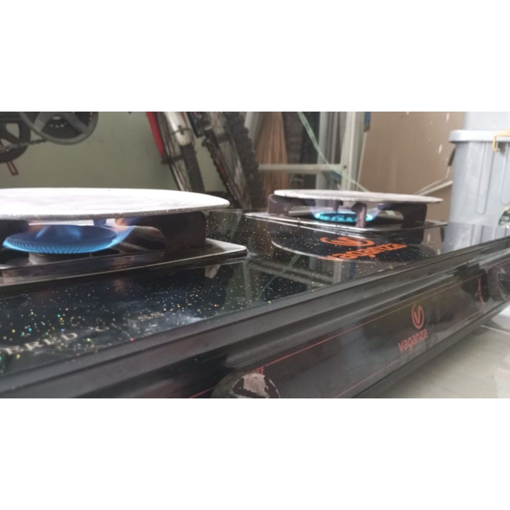 kompor Vaganza +selang+regulator ORI bawaanl