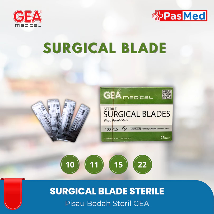 PASMED | Pisau Bedah Operasi / BISTURI SURGICAL BLADE - Eceran / Pisau Bisturi