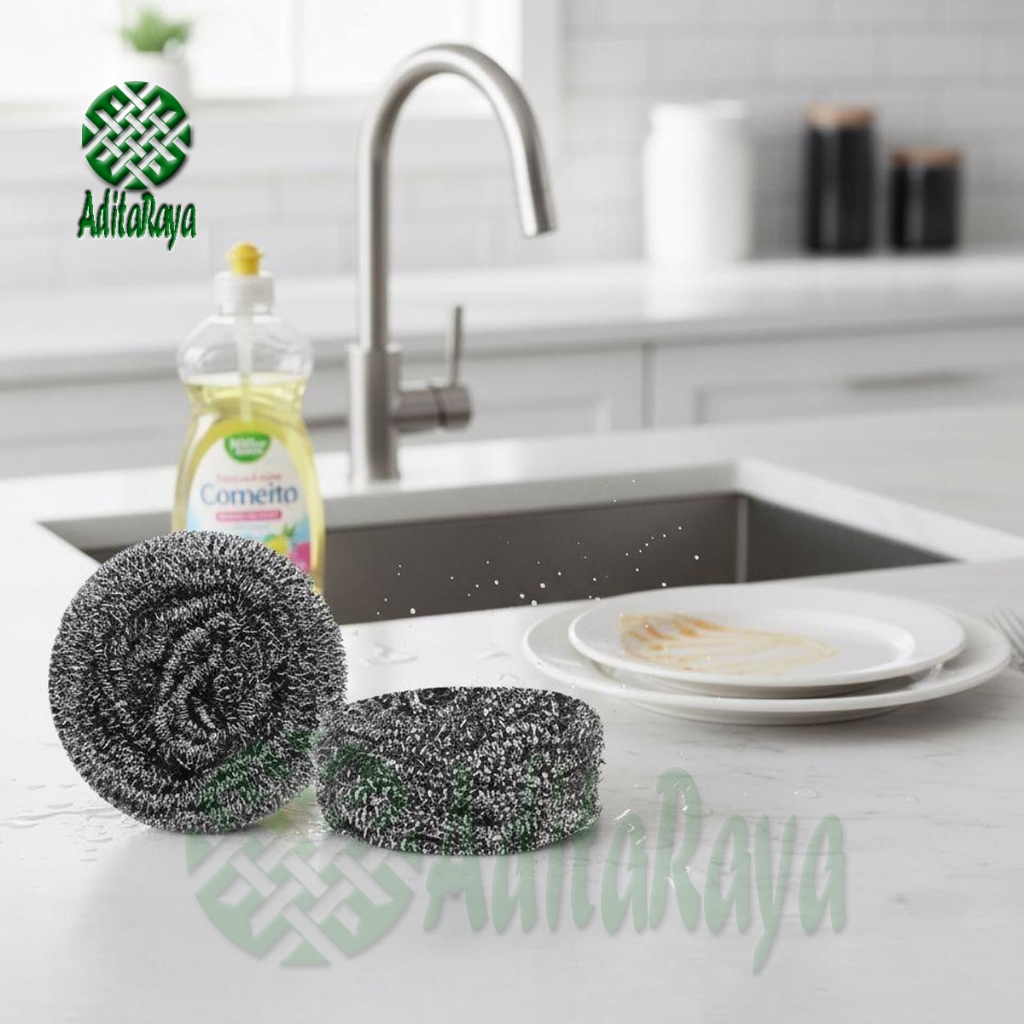 Sabut Cuci Stainless - Steel Wol 40gr