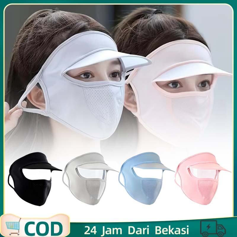 Masker Topi Pelindung Wajah Topi Masker Pelindung Wajah Masker Topi Topi Langsung Masker