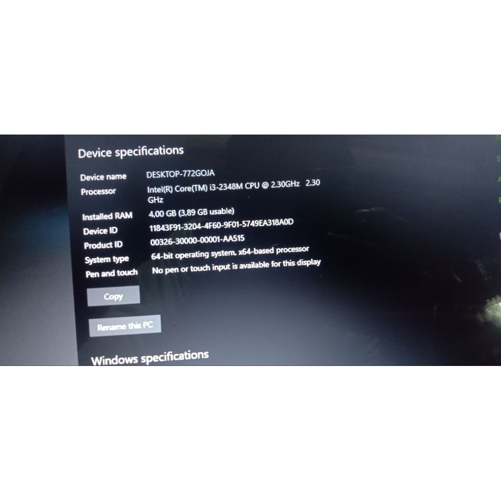 Led 14 inch slim 40 pin