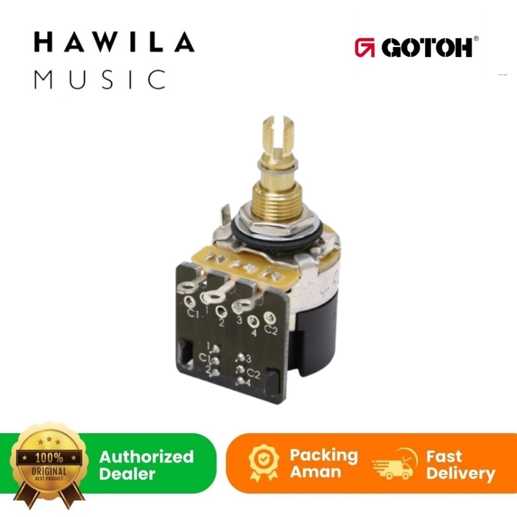 Tone Control Gitar Potensio Meter CTS Potentiometer Japan