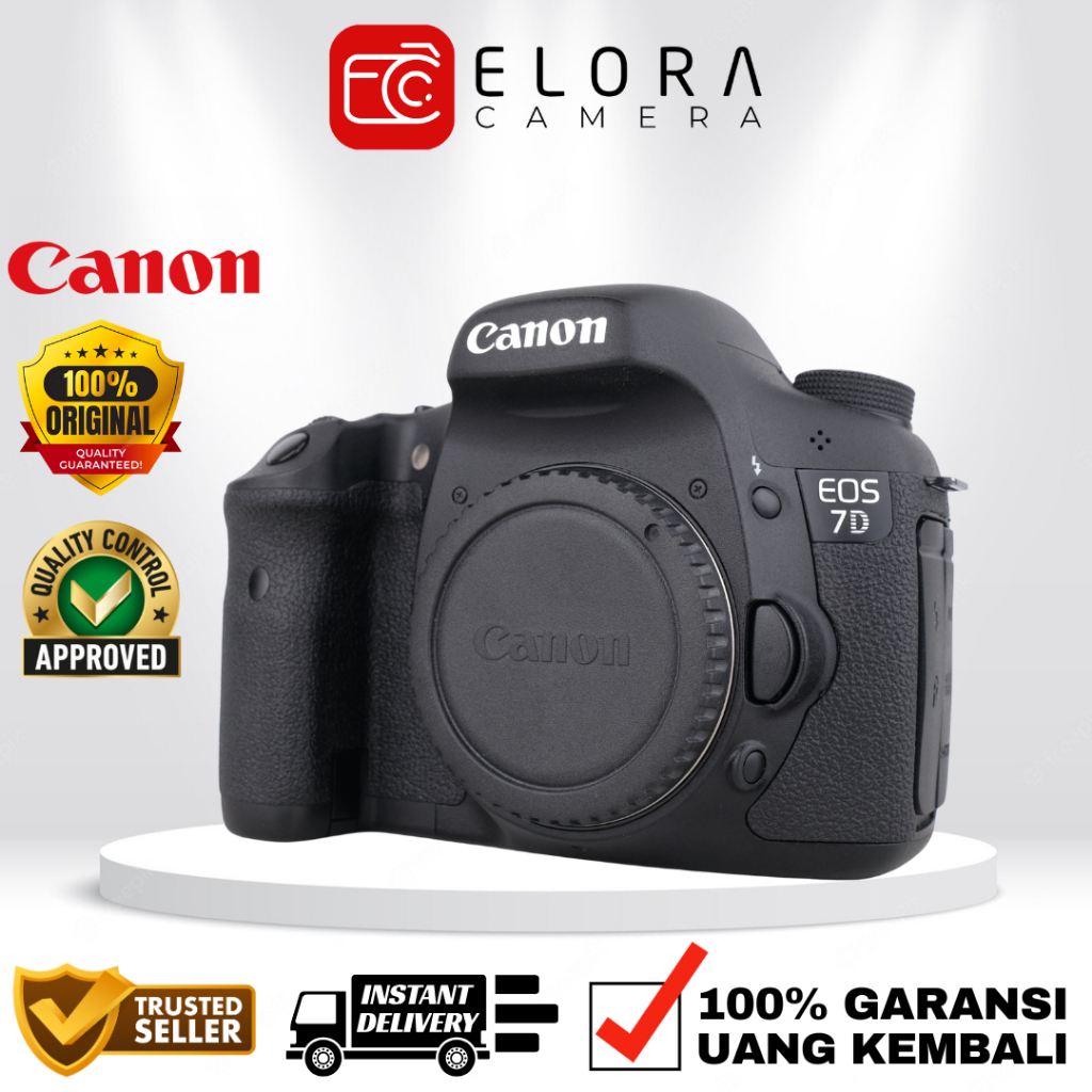 Canon EOS 7D Kit 18-55mm / Kamera DSLR Canon EOS 7 D Body Only / Canon 7D 7 D Kit BO