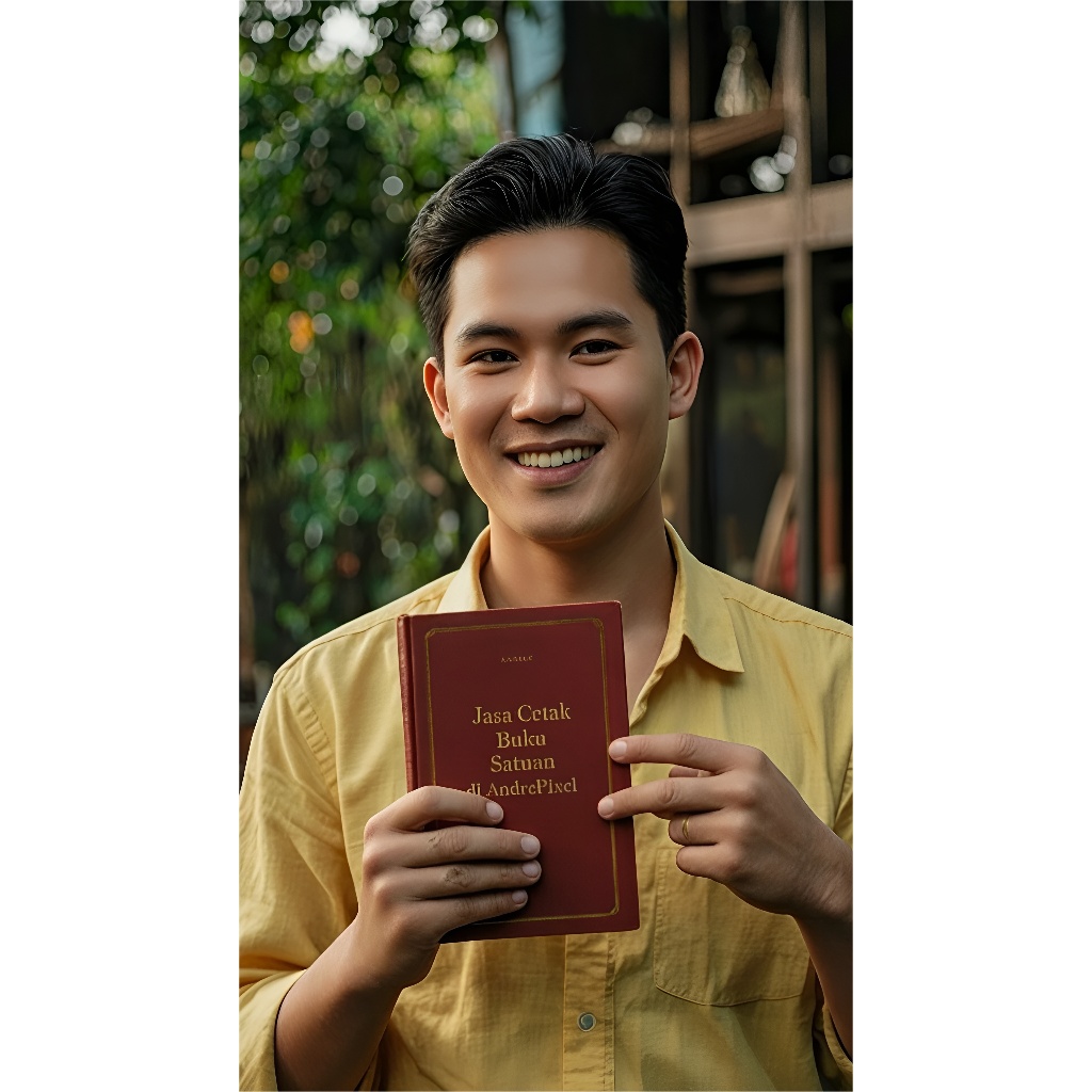 order Cetak Buku Novel, Ebook, NoteBook - Kertas Bookpaper Premium - Andrepixel