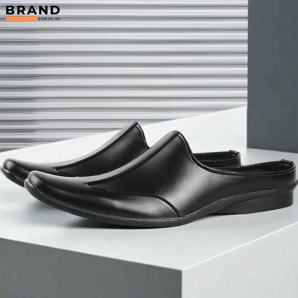 Sepatu Sandal Pria Casual Sepatu Sandal Pria Dewasa Formal Bustong Kulit – Sandal Sepatu Pria