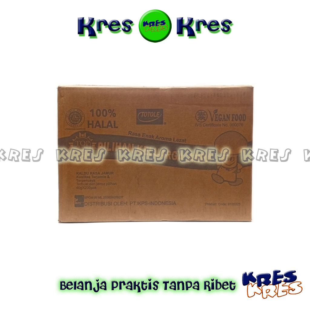 TOTOLE 40GR GROSIR Kaldu Jamur HALAL 40 gram DUS / KARTON
