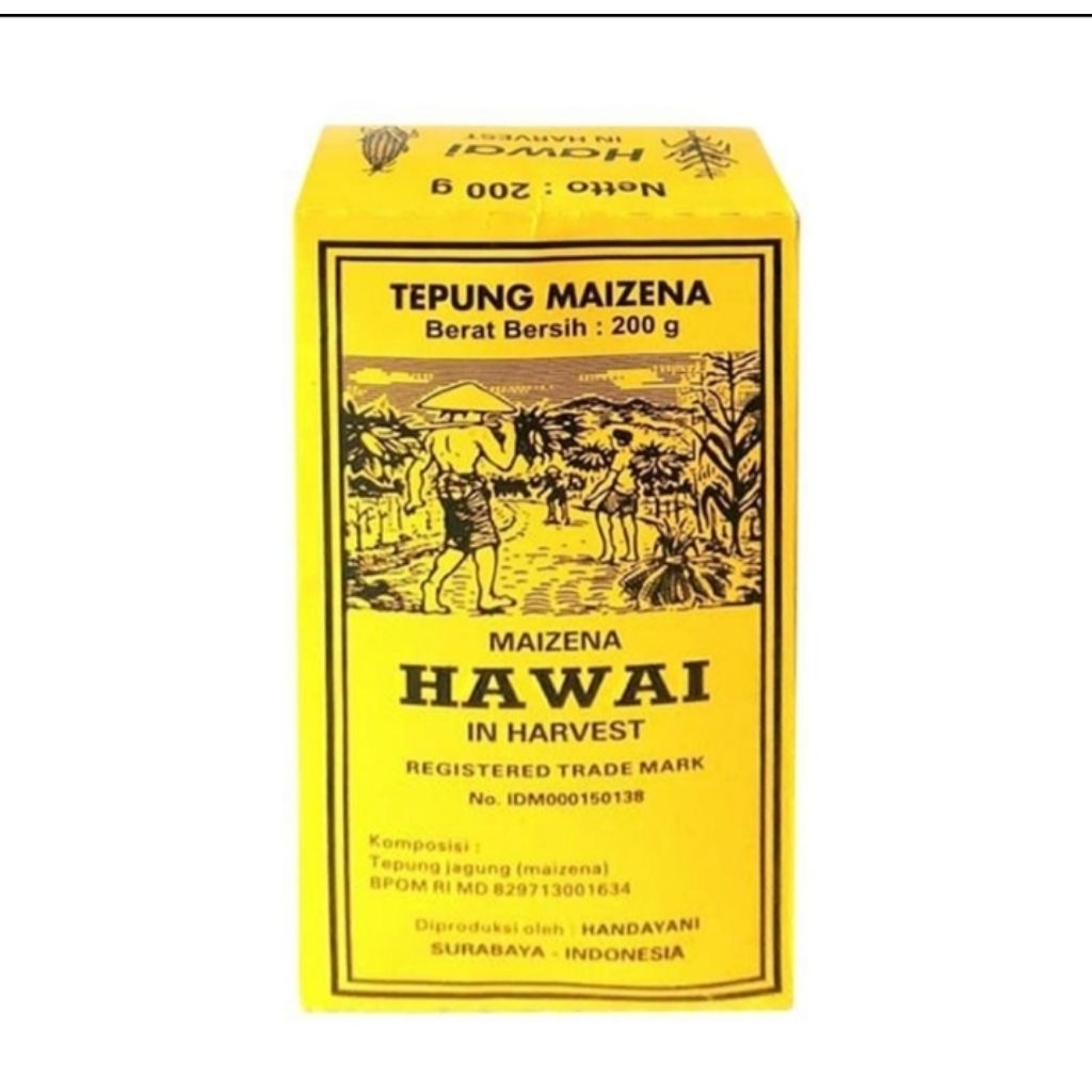 tepung maizena hawai