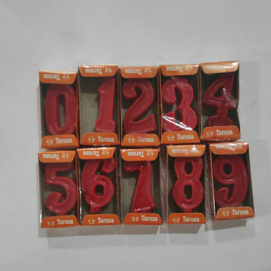 Lilin Angka 1-9