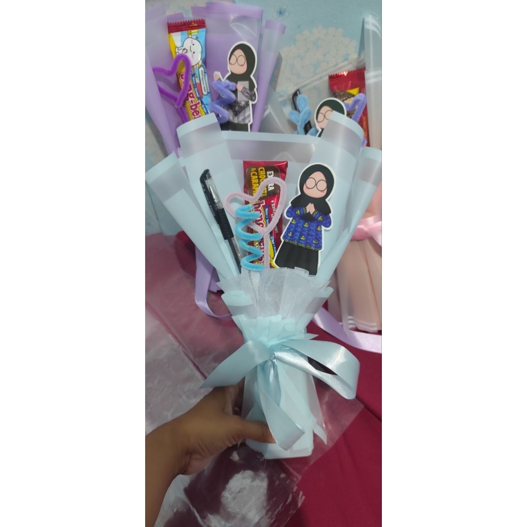 Mini buket isi pulpen+bengbeng