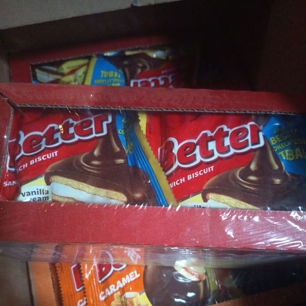 SNACK BETTER COKLAT PER BOX