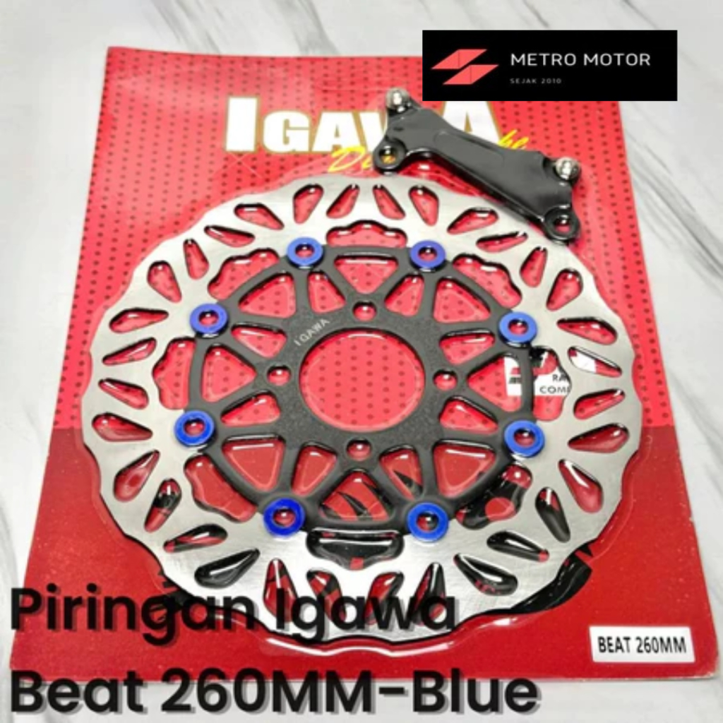 Disc Piringan Cakram Depan Lebar IGAWA Beat 260mm PIRINGAN/DISC Motor