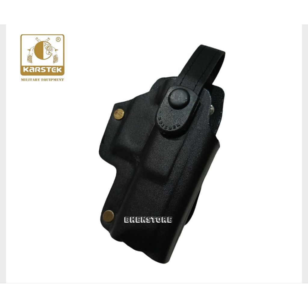 sarung pistol hs kulit asli original karstek