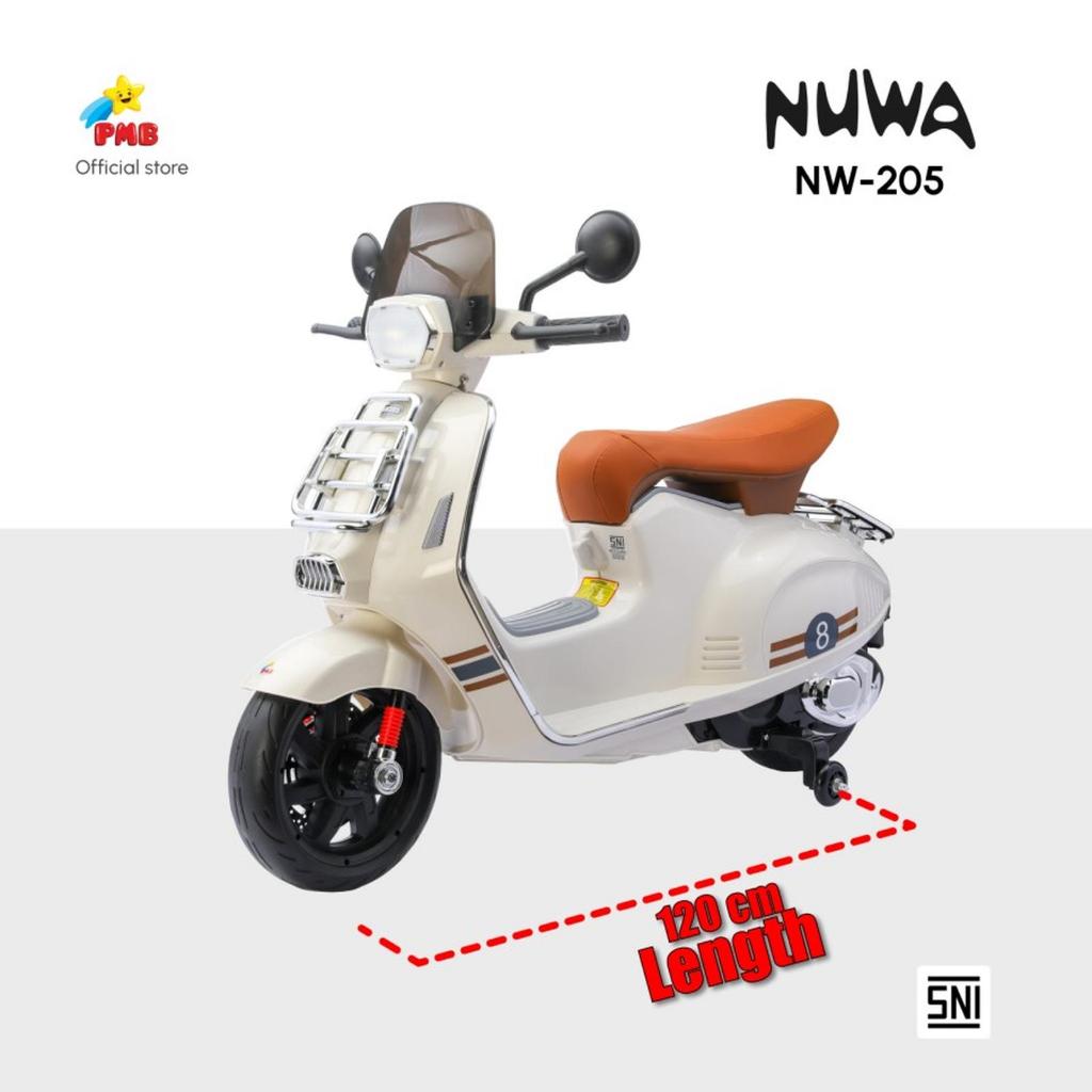 Mainan Anak Motor Aki Vespa