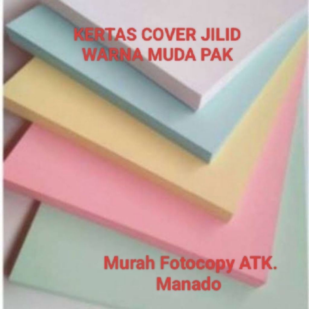 KERTAS COVER JILID WARNA MUDA PAK