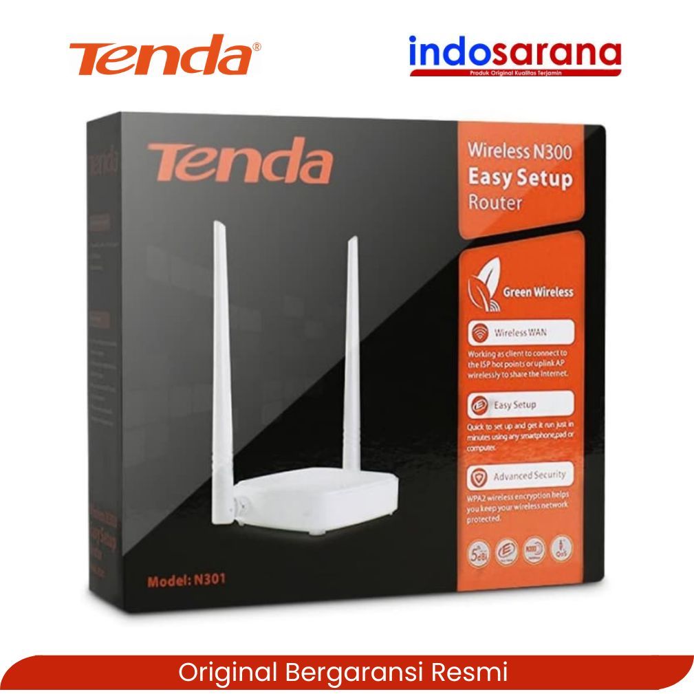 Tenda N301 Wireless Router 300Mbps / Router WiFi Mode Router Repeater WISP AP