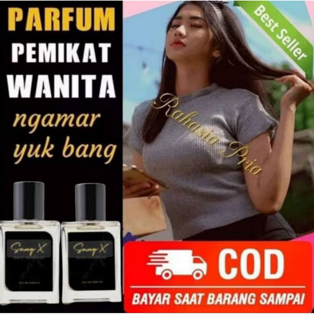 BELI 1 DAPAT 2 BOTOL PARFUM SANG - X PARFUM PRIA BISA COD