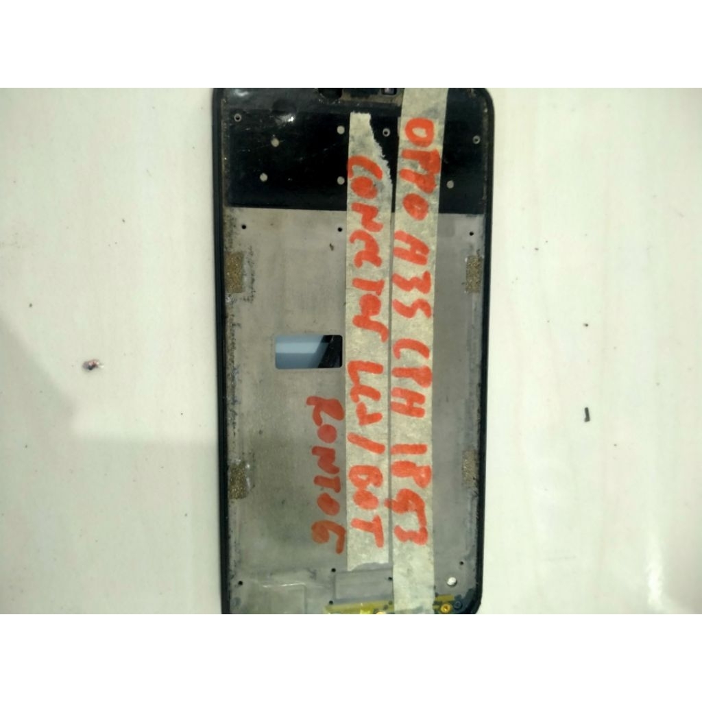 mesin hp Oppo A3S cph1853 minus soket lcd bot bawah jebol mesin normal