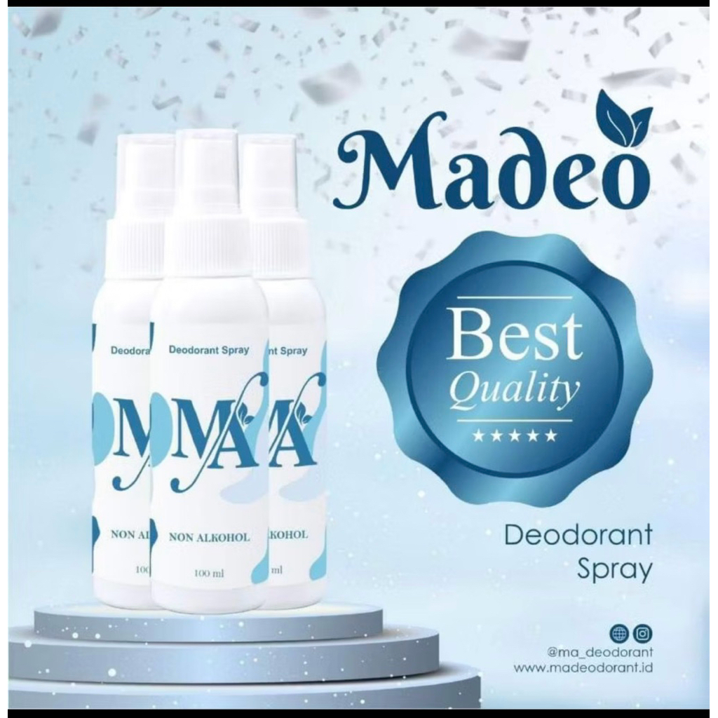 MA deodorant spray