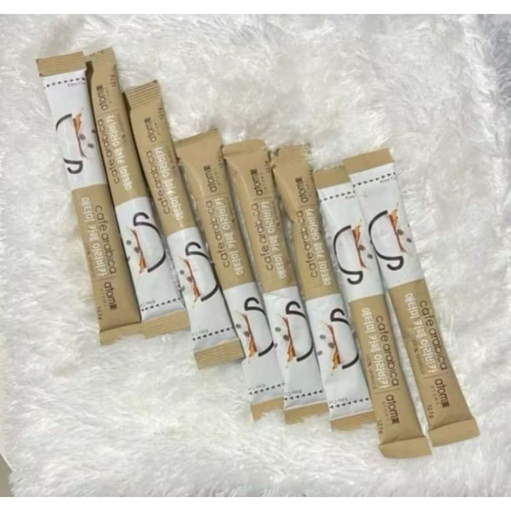 kopi atomy cafe arabica isi 50 stik, kopi aman lambung