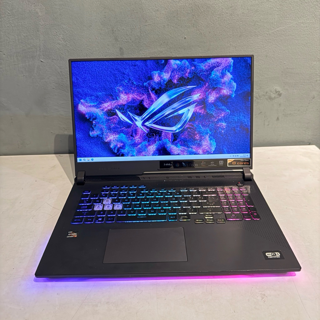 Laptop Gaming Asus ROG Strix G713QM Ryzen 7 5800HX RTX 3060 16BGB/512GB