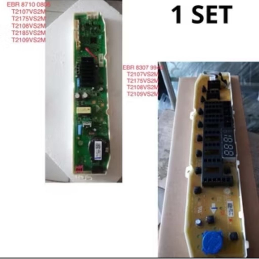 LG Smarts Inverter T2175VS2M 7.5kg, Modul mesin cuci Top Loading