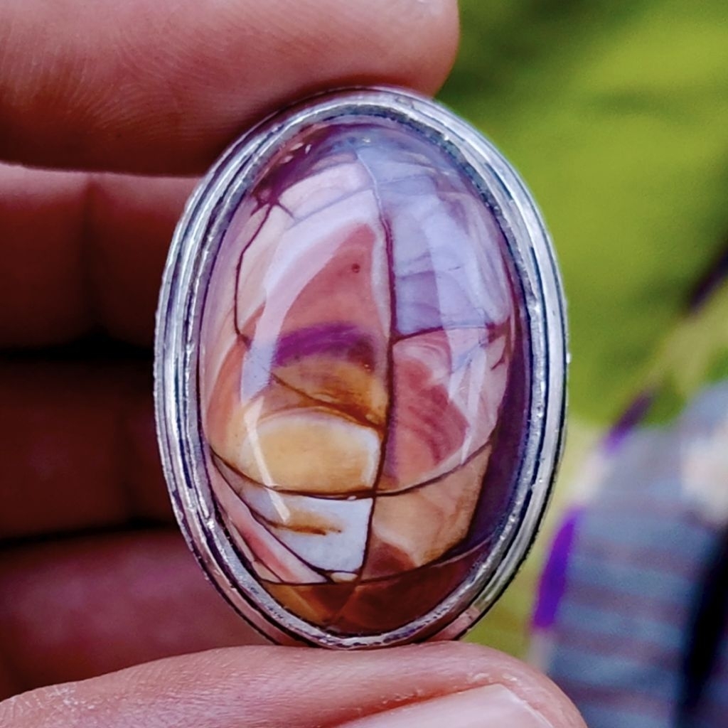 batu akik pancawarna