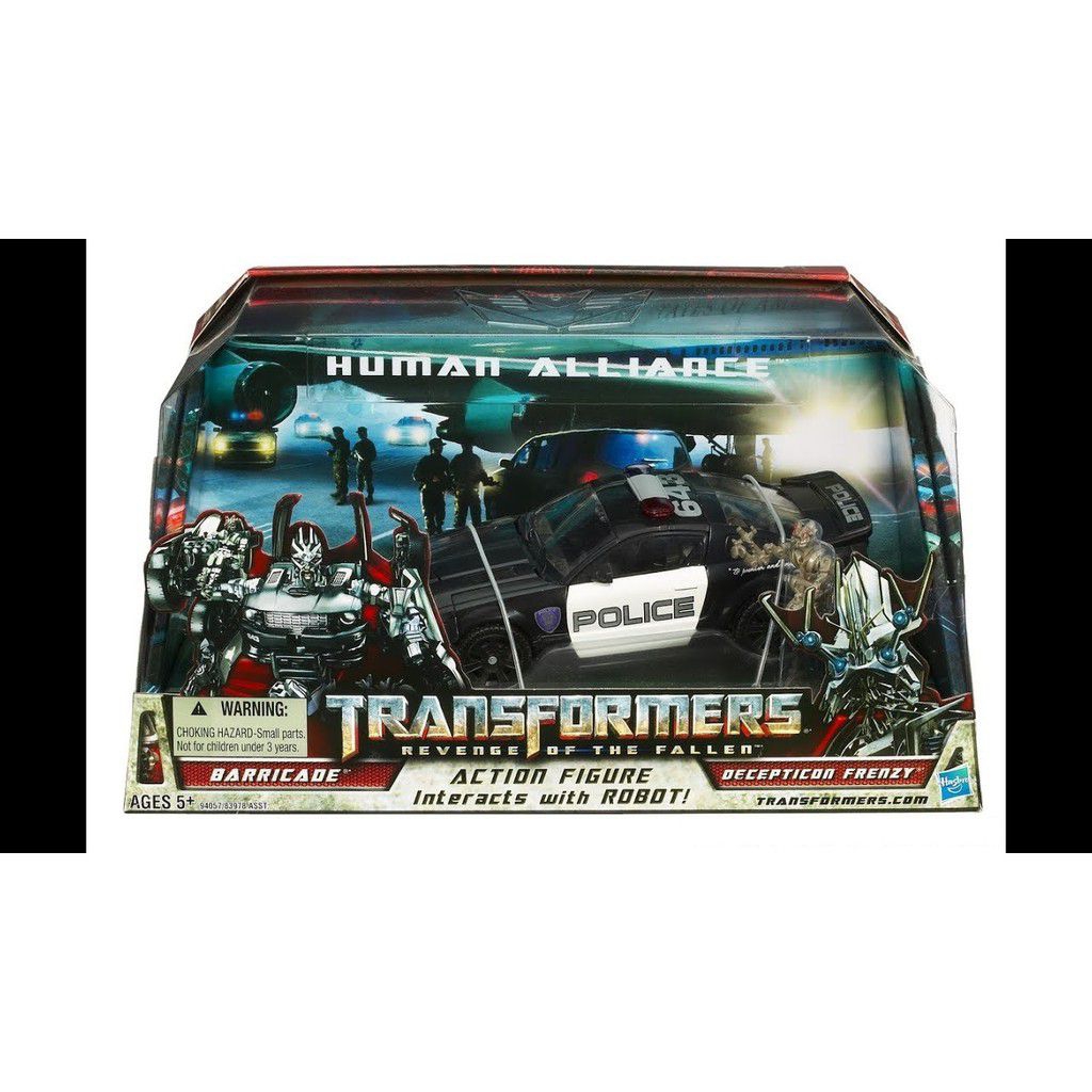 TRANSFORMERS HUMAN ALLIANCE BARRICADE