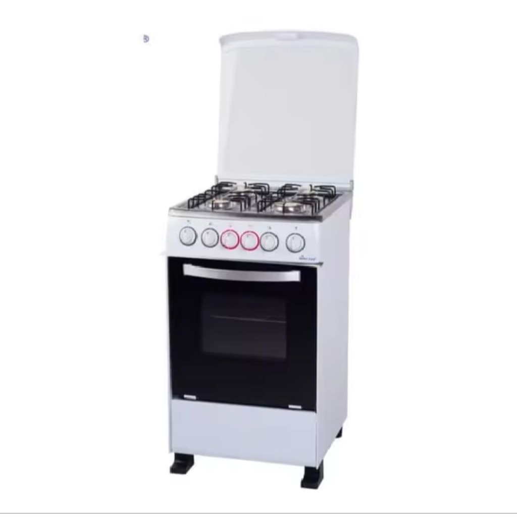 Winn Gas Kompor Gas Free Standing 4 tungku W 5060 A + Oven Api Atas Bawah