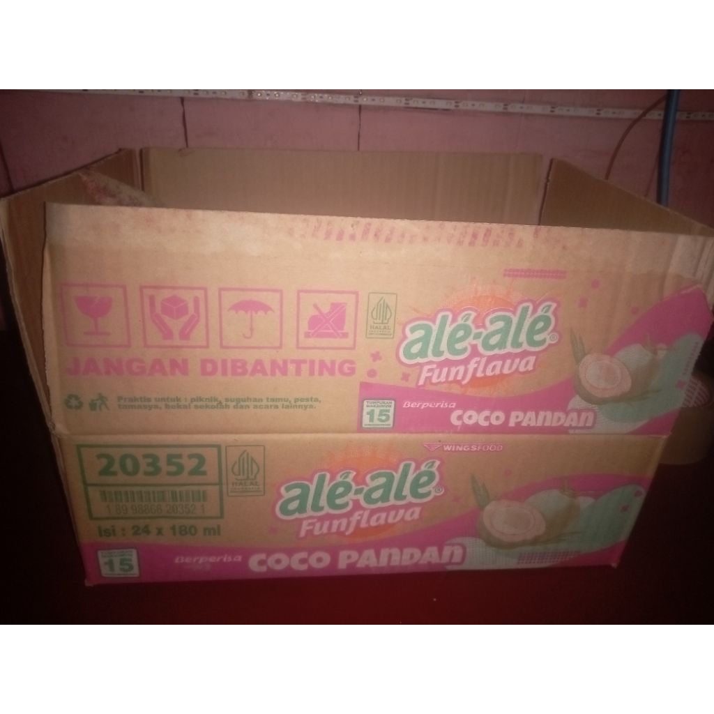 kardus bekas ale-ale
