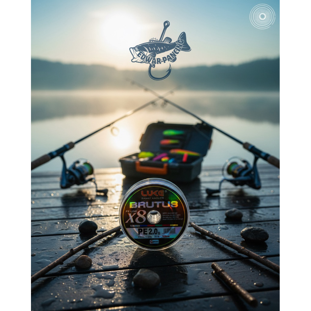Senar Pancing PE Luke BRUTUS X8 100M Multicolor