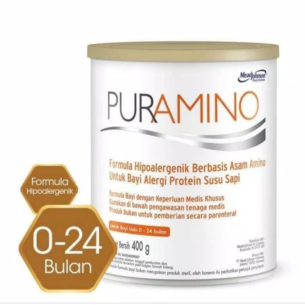 Puramino 400 gram susu kaleng