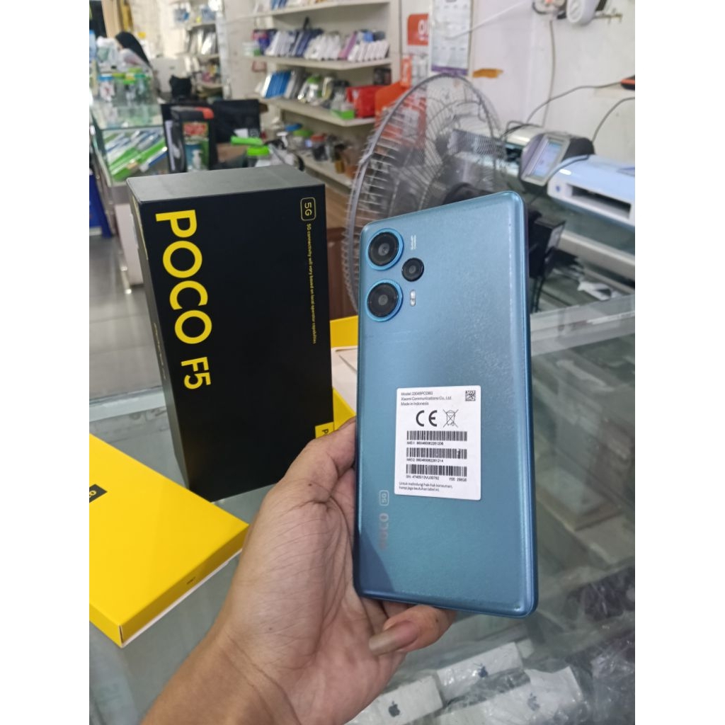 Poco F5 5G ram 8/256 seken masih bagus dan masih lengkap