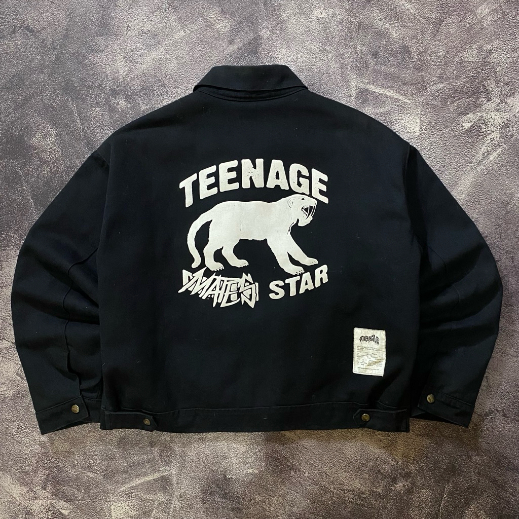 work jacket miracle x teenage death star