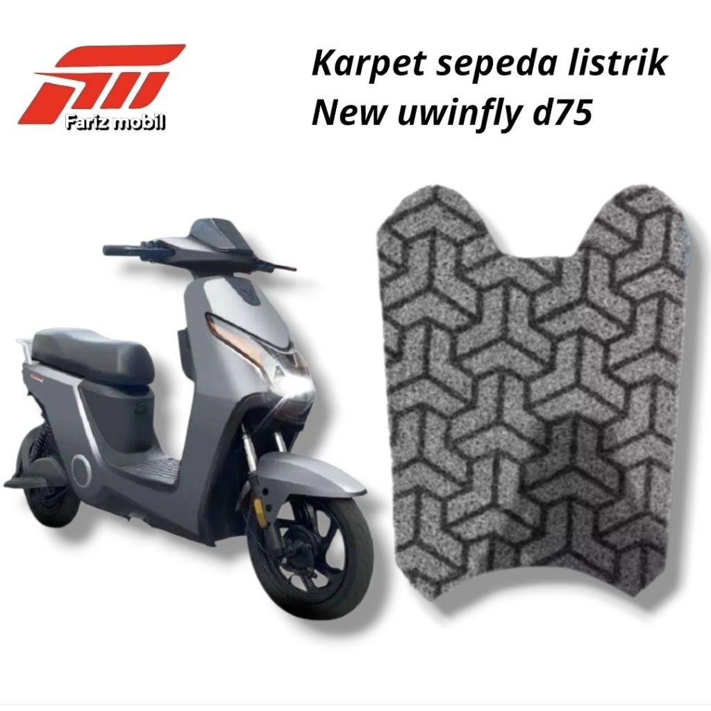 Karpet Alas Sepeda Listrik Uwinfly D75 2025