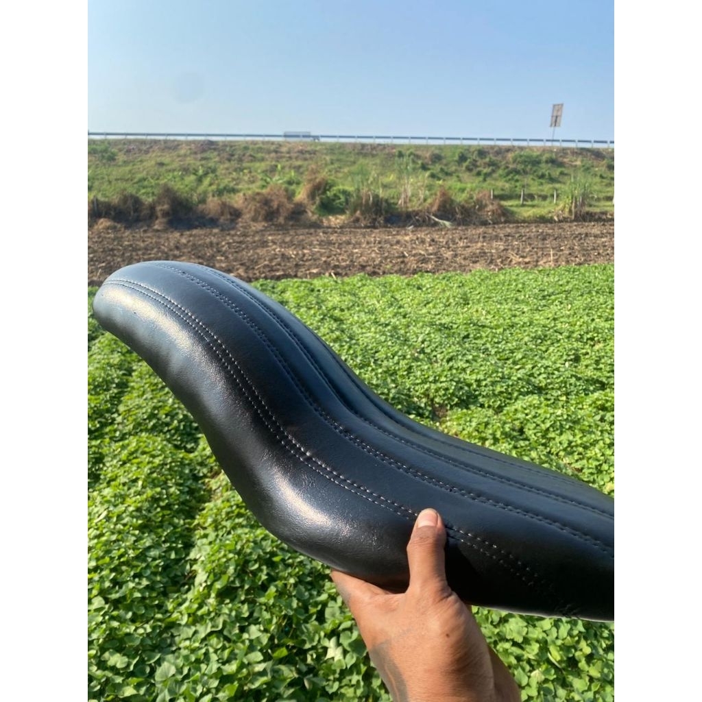 Jok Chopper Cobra Jok Chopper Jok Custom Cobra Bahan Kulit Tebal Full Busa Tebal Presisi Kualitas Be