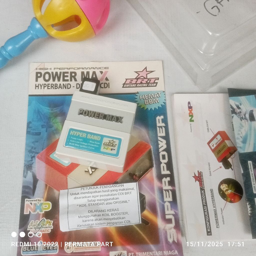 cdi BRT racing power max hyperband type AC honda astrea grand supra 100 supra x revo 100 KEV ori ori