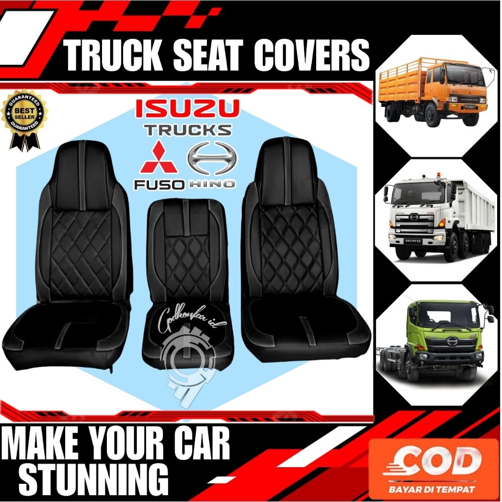 Sarung Jok Cover Jok Hino 500 Lohan Fuso Fighter Giga Fvz Fvr Fvm Umplung Truk 100 ps Dll