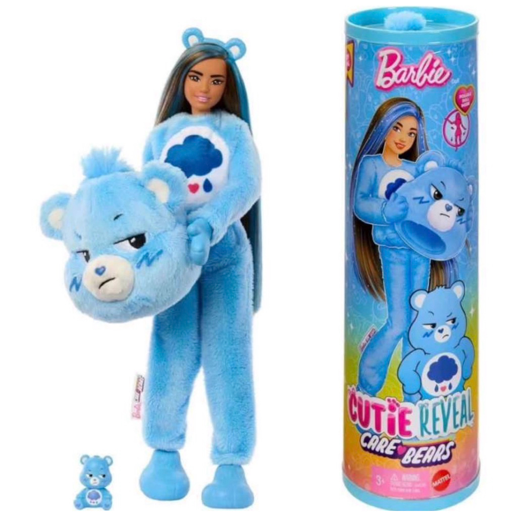 Barbie Cutie Reveal Doll Care Bears Series Blue Doll
